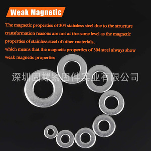 304 Stainless Steel Flat Washers Assortment Kit 270pcs American Standard Sizes for Mechanical Use - Product Image 5