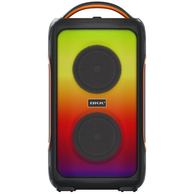 Flame RGB Light Big Power Party Speaker Wireless Connect with Waterproof Speaker for Outdoor Karaoke (B73)
