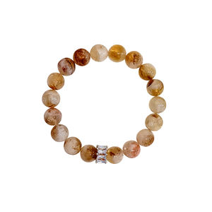 Pulseras de Aleación con Piedras Naturales - Accesorios Espirituales Vintage de Alta Calidad para Mujeres, Hechas en China - Product Image 3