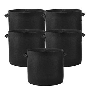 Personnalisé 2 3 5 7 10 30 45 Gal Robuste Réutilisable Cultiver Pot Non-Tissé <span class=keywords><strong>Géotextile</strong></span> Plantation Tissu Sacs de Culture - Product Image 6