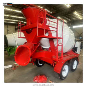 Camión Mezclador de Cemento con Tanque de Concreto de Remolque Personalizado de <span class=keywords><strong>3</strong></span> <span class=keywords><strong>Ejes</strong></span> y 2 Metros Cúbicos con Motor EPA y Autocarga - Product Image 6