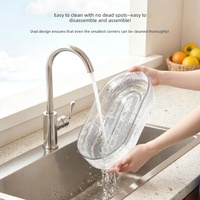 Fontaine à eau pour chat extra-large 720g, design à flux intégré, double bol, contrôlée par application, intelligente et détachable pour chiens et chats