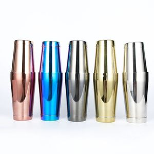 Shaker à <span class=keywords><strong>cocktail</strong></span> Boston réutilisable en acier inoxydable moderne PSC Silver, 530 ml (18 oz), en gros - Product Image 2