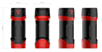 Godet Masturbateur Automatique Rechargeable Multi-Vibractions et Aspiration Étanche IPX7 pour Homme OEM