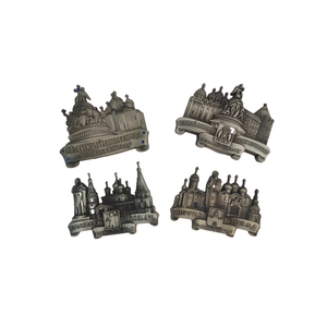 Souvenirs touristiques, aimants de réfrigérateur, fabricant russe, découpe personnalisée, décoration 3D, logo personnalisé, art déco, tendance - Product Image 2