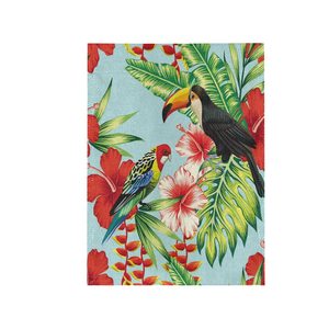 Bandera de temporada con estampado de doble cara para decoración de jardín, banderas duraderas de 12x18 pulgadas para jardín, loros y exteriores - Product Image 1
