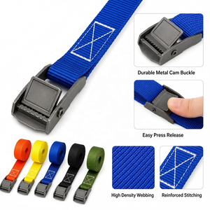 <span class=keywords><strong>Sangle</strong></span> d'arrimage en polyester <span class=keywords><strong>de</strong></span> 25 mm (1 pouce) avec boucle à came robuste, <span class=keywords><strong>sangle</strong></span> <span class=keywords><strong>de</strong></span> <span class=keywords><strong>serrage</strong></span> pour cargaison - Product Image 3