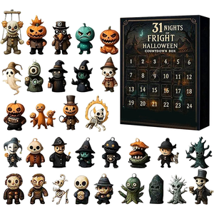 Terror Halloween <strong>Blind</strong> <strong>Box</strong> PVC Action Figure Toys Countdowm Boxes Advent Calendars Decoration Promotional Gifts for Halloween - Product Image 6