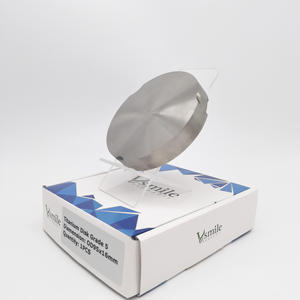 95Mm <span class=keywords><strong>Metal</strong></span> <span class=keywords><strong>Titanium</strong></span> Frezen Disc Uitstekende Biocompatibiliteit Materialen Zirkonzahn Titan Voor Abutment En Bar Van Implantaten - Product Image 2