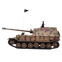 Tanque RC 2.4G de la Segunda Guerra Mundial, HOOBEN Alemán, Juego Completo 1/16, Jagdpanzer Ferdinand Elefent, Radio Control, Versión KIT con Funciones Completas