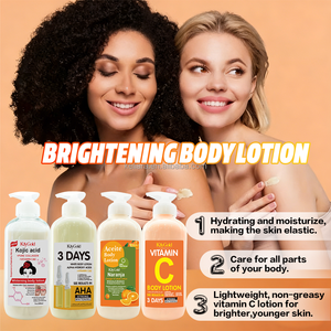Loción Corporal Cítrica de Marca Privada con Vitamina C y Niacinamida, Venta al por Mayor de Fábrica, Fórmula Personalizada, Fragancia y Empaque Personalizados - Product Image 4