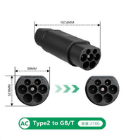 Adaptateur de charge EV Type 2, convertisseur de prise pour véhicule à énergie nouvelle, connecteur de chargeur de voiture électrique