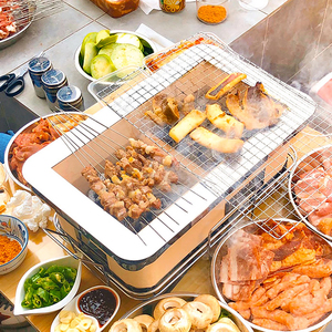 Bếp Nướng Nhỏ Bằng Đất Sét Nướng Yakitori Phong Cách Nhật Bản Bàn Nướng Than Nướng Kebab Hibachi - Product Image 4