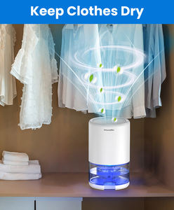 Déshumidificateur miniature silencieux H2105, haute efficacité, petit <span class=keywords><strong>appareil</strong></span> domestique pour salle de bain, chambre à coucher, autres petites zones - Semi-conducteur - Product Image 3