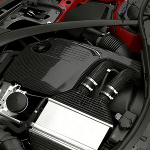 แผงฝากระโปรงหน้าคาร์บอนไฟเบอร์สำหรับ BMW F80 M3 M4 สีดำ คาร์บอนแห้ง อะไหล่แต่ง LKT289 - Product Image 4