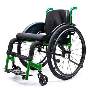 Silla de Ruedas Manual Deportiva Ligera de Acero de Alta Resistencia con Marco Rígido Grande de 5XL, Clase II, 1 Año de Garantía - Product Image 4