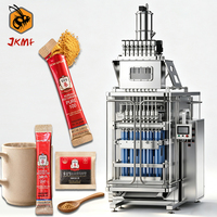 Máquina Empacadora Automática de 4 Carriles para Bolsas de Polvo de Ingredientes Suplementarios 1G, Máquina Empacadora de Sobres de Polvo de Extracto de Panax Ginseng