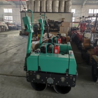 Mini-compacteur vibrant manuel 300kg-800kg avec pompe hydraulique et moteur, vibration 70Hz