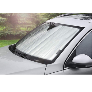 Automatic Car Front Windshield Double Silver Color Sunshade Pe Bubble Foldable Car Sunshade Car <b>Sun</b> <b>Shades</b> Silver Sunshade - Product Image 2