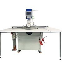 Machine à coudre à plat programmable professionnelle CARWIN10060 à tête rotative, moteur unique, construction métallique |   OEM personnalisé