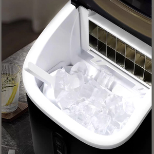 <span class=keywords><strong>Machine</strong></span> à glaçons mini cube HZB25F-MTC avec une capacité quotidienne de 20 kg, hygiénique, portable et parfaite pour les boissons à tout moment - Product Image 4