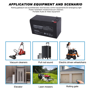 <span class=keywords><strong>Batterie</strong></span> au plomb <span class=keywords><strong>12V</strong></span> <span class=keywords><strong>7AH</strong></span> avec 1 an de garantie - Product Image 4