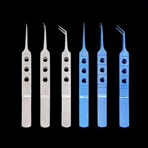 Pinces à ligature micro-dentées pour <span class=keywords><strong>chirurgie</strong></span> ophtalmique, double paupière, <span class=keywords><strong>chirurgie</strong></span> plastique, <span class=keywords><strong>pince</strong></span> à suture Colleen pour usage médical - Product Image 1