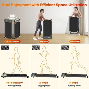 Tout nouveau tapis de marche tapis roulant entraînement à domicile intelligent 3% tapis roulant incliné avec fonction de massage portable pour la santé du corps - Product Image 4