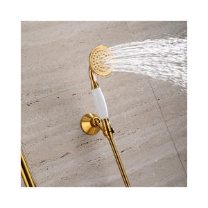 <span class=keywords><strong>หัว</strong></span>ฝักบัวทองเหลืองติดผนัง,แบบคลาสสิกสำหรับห้องอาบน้ำ - Product Image 1