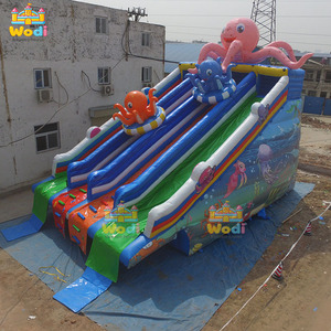 WODI Castillo Inflable de PVC de Grado Comercial de 0.9 mm, Castillo Hinchable, Casa de Brinco Inflable, Parque Acuático Inflable para Eventos al Aire Libre - Product Image 4