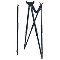 Bastón de Caza y Tiro de Aleación de Aluminio Ajustable en Altura con 4/5 Patas