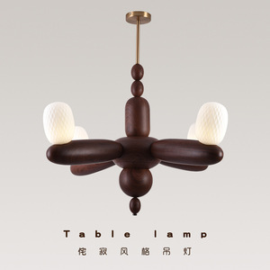 Lampe suspendue Dopamine à plusieurs têtes LED, éclairage domestique, plafonnier de style nordique pour salon et chambre à coucher - Product Image 2