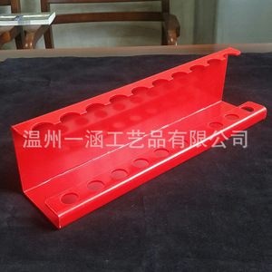9300 Acrylic <b>Display</b> Rack Black 12 Holes Desktop Horizontal Cutlery Makeup Brush <b>Stand</b> - Product Image 4