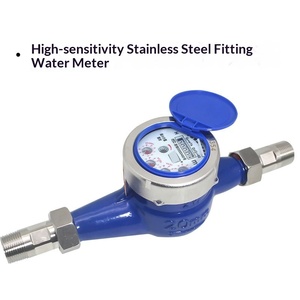 Compteur d'eau chaude et froide domestique 4 points 6 points 1 pouce 15/20/25 fonte acier inoxydable haute sensibilité - Product Image 3