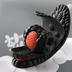 Semelles orthopédiques de sport en EVA, mousse à mémoire de forme, PU, silicone, soutien de la voûte plantaire, massage, absorption des chocs, respirantes, anti-odeurs - Product Image 3