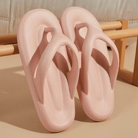 Tongs en EVA de haute qualité pour femmes, sandales compensées épaisses à bout ouvert pour la plage et l'été