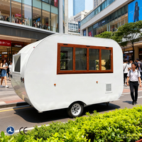 Camion de restauration mobile certifié CE et DOT, entièrement équipé