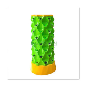 Tour de jardinage hydroponique vertical avec éclairage LED, rouleau de tuyau PVC hydroponique, <span class=keywords><strong>engrais</strong></span> pour graines de laitue, culture verticale - Product Image 3