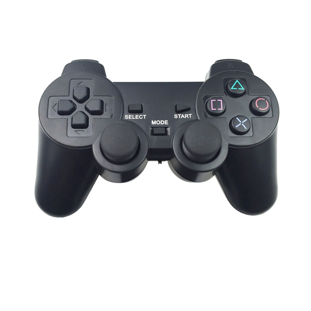 Dual Vibration Wireless Video Game Controller for PS3 BT Gamepad Joystick Joypad with USB Cable