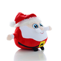 Festival Toys Jouet de Noël en peluche écologique Père Noël Elfe Bonhomme de neige Cerf Moose Plushie