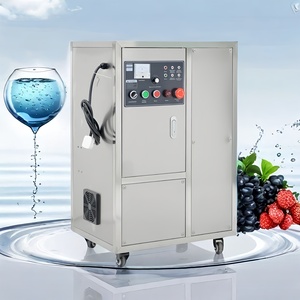 Flygoo Générateur <span class=keywords><strong>Ozone</strong></span> Traitement de l'Eau 20g-100g Air Purification de l'Eau Ioniseur Filtre Machine