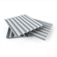 Tôle de toiture en acier galvanisé corrugué GL Aluzinc 0,14 mm Revêtement AZ30-40 Norme EN 55% Alliage d'aluminium