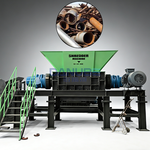 Spot Supply Iron Sheet Shredder Corrugated Iron Sheet <b>Shredding</b> Machine Algam Crushing Equipment - Product Image 1