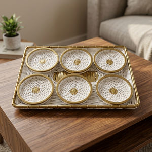 Paniers-cadeaux modernes en aluminium écologiques faits à la main - Product Image 3