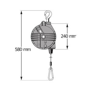 FEIN - 90801058000 Carga equilibradora con cable 1,9m - EAN 4014586880723 MANEJO DE MATERIALES - Product Image 3