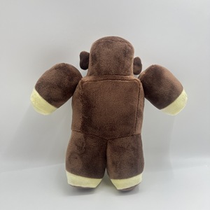 ตุ๊กตาคิวบ์กอริลลาสีน้ำตาล ของเล่นตุ๊กตาสัตว์นุ่มสำหรับเด็กอายุ 2 ถึง 4 ปี ของขวัญสำหรับเด็กผู้ชายและเด็กผู้หญิง - Product Image 4