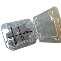 Emballage plastique pour ordinateur AMD et intel, boîte de protection, 50 pièces