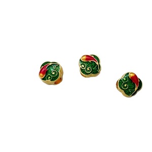Alloy Irregular <b>Beads</b> With <b>Large</b> Holes Oil Dripping Treatment For Bracelet Making DIY Jewelry Accessories - Product Image 5