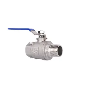 Hot Sale Stainless Steel Manual Ball Valve Customized High Quality 2-Piece Ball Valve