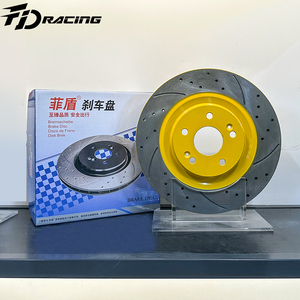 Discos de freno de coche de refrigeración eficiente al por mayor, espesor: Mínimo 10mm/diámetro: 12-16 pulgadas/material: hierro fundido para coches - Product Image 3